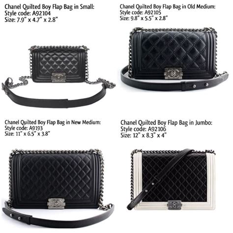 chanel le boy small vs medium|chanel boys purses.